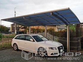 のカーポート レイナポートZ 積雪〜20cm対応 施工例