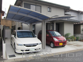 のカーポート プレシオスポート Y合掌 積雪〜20cm対応 施工例