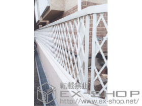 のフェンス・柵 シャレオR8型フェンス フリーポールタイプ 施工例