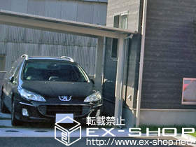 のカーポート エフルージュ 積雪〜20cm対応 施工例