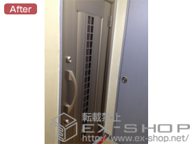 の玄関ドア リシェント S1型 片開き　特注 施工例