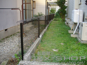 のフェンス・柵 イーネットフェンス1F型 施工例