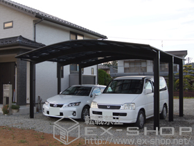 のカーポート レグナスポートシグマIII 3000 ワイド 積雪〜100cm対応 施工例