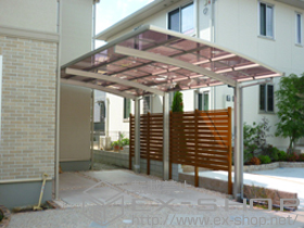 のカーポート レイナポート 延長 積雪〜20cm対応 施工例