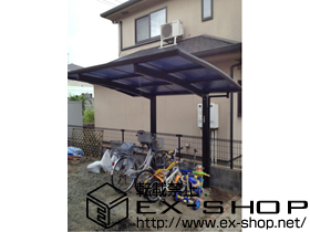 のサイクルポート・駐輪場 レイナポート ミニ 積雪〜20cm対応 施工例