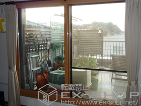 の二重窓（内窓） インプラス ダストバリア仕様 引違い窓 2枚建 施工例