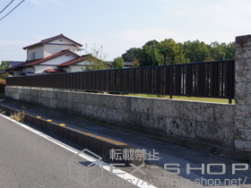のフェンス・柵 ハイミレーヌ2型 フリーポールタイプ 施工例