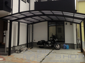 のカーポート レイナツインポート 積雪〜20cm対応 施工例