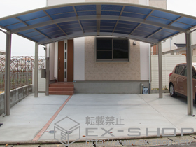 のカーポート レイナツインポート 積雪〜20cm対応 施工例