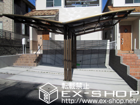 のカーポート カーブポートシグマIII Y合掌 積雪〜20cm対応 施工例