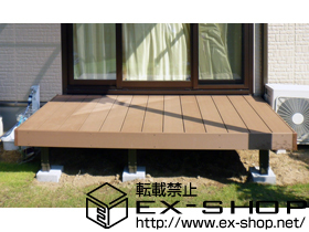 のウッドデッキ リコステージII 単体 施工例