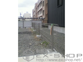 のフェンス・柵 ハイグリッドフェンスUF8型 施工例