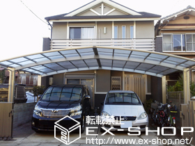 のカーポート レイナトリプルポート 積雪〜20cm対応 施工例