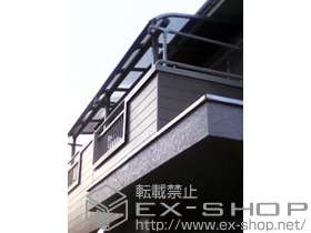 のテラス屋根 プレシオステラス R型 テラスタイプ 連棟 積雪〜20?対応 施工例