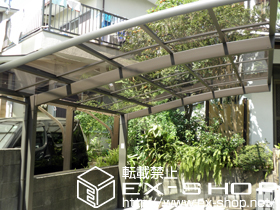 のカーポート カーブポートシグマIII 積雪〜20cm対応 施工例