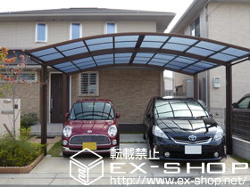 のカーポート レイナツインポート 積雪〜20cm対応 施工例