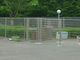 の門扉 ハイグリッド門扉N8型 片開き 柱使用 施工例