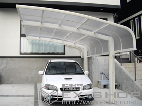 のカーポート レイナキャップポート 積雪〜20cm対応 施工例