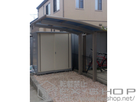 のサイクルポート・駐輪場 レイナポート ミニ 積雪〜20cm対応 施工例