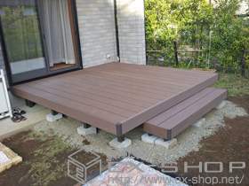 のウッドデッキ リコステージII 施工例