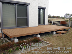 のウッドデッキ リウッドデッキ 200  （プランＡ） 施工例