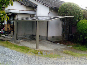 のカーポート プレシオスポート 積雪〜20cm対応 施工例