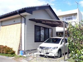 のカーポート ルーフポートシグマIII 積雪〜30?対応 施工例