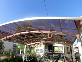 のカーポート レイナツインポート 積雪〜20cm対応 施工例