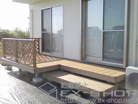 LIXIL ���N�V��(�g�X�e��)�̃E�b�h�f�b�L ���R�X�e�[�WII �P��+�E�b�h�f�b�L�t�F���X �{�H��