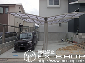 のカーポート プレシオスポート Y合掌 積雪〜20ｃｍ対応 施工例