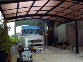 のカーポート レイナワンポート 積雪〜20cm対応 施工例