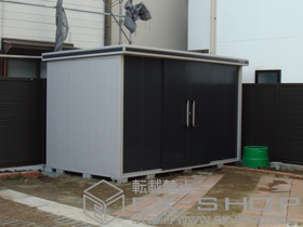 の物置・屋外倉庫 エルモ 一般型(LMC-3618GL ) 施工例