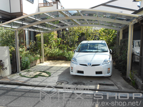 のカーポート レイナツインポート 積雪〜20cm対応 施工例