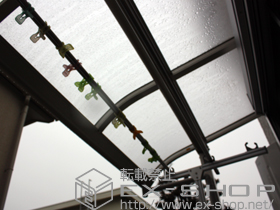 のバルコニー・ベランダ屋根 プレシオステラス R型 屋根タイプ 単体 積雪〜20cm対応 施工例