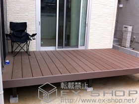 のウッドデッキ リコステージII 施工例