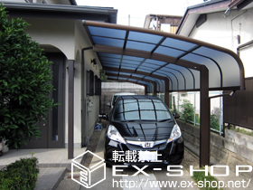 のカーポート レイナキャップポート 縦連棟 積雪〜20cm対応 施工例