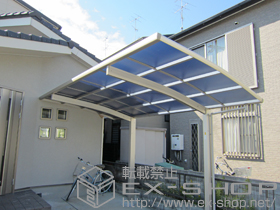 のカーポート プレシオスポート 積雪〜20ｃｍ対応 施工例