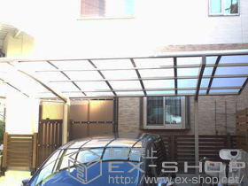 のカーポート カーブポートシグマIII 積雪〜30cm対応 施工例