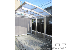 のサイクルポート・駐輪場 レイナポート ミニ 積雪〜20cm対応 施工例