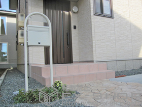 の機能門柱・ポスト ポスティモ 施工例