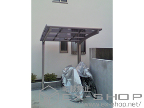 のカーポート カーブパークシグマIII オープンタイプ 積雪〜30cm対応+輪止め 施工例