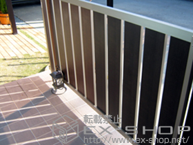 のフェンス・柵 ライフモダンII TS型 複合色 施工例