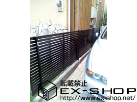 のフェンス・柵 シャレオR3型フェンス 施工例