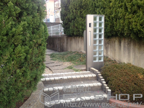 の機能門柱・ポスト ファンクションユニット ウィルモダンスリム 施工例