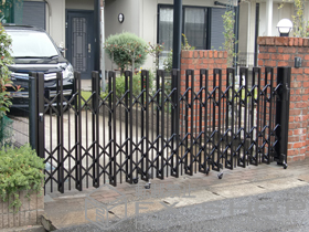 のカーゲート アルシャインII PG型R Aタイプ ノンレール 片開き350S 施工例