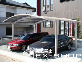 のカーポート レイナツインポート 積雪〜20cm対応 施工例