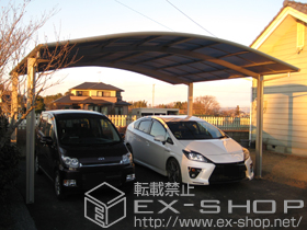 のカーポート レイナツインポート 積雪〜20cm対応 施工例