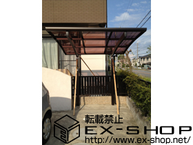 のサイクルポート・駐輪場 レイナポート ミニ 積雪〜20cm対応 施工例