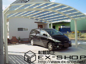 のカーポート レイナツインポート 積雪〜20cm対応 施工例