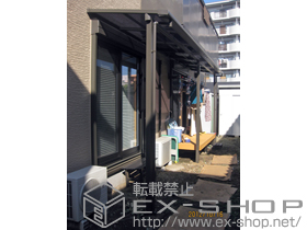 のテラス屋根 ライザーテラスII F型 テラスタイプ 連棟 積雪〜20cm対応 施工例